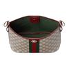 Gucci Ophidia Classic Double G Logo Canvas Shoulder Bag Small Women bags Beige Dark-Brown 836872-FAE0K-9854