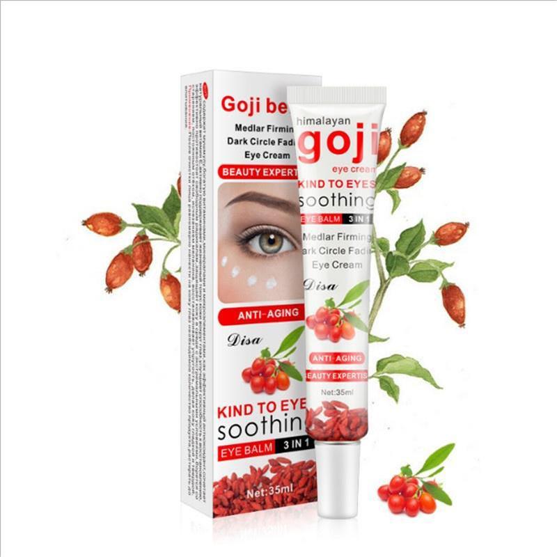 1PC Original Goji Facial Eye Cream Remove Dark Circles Under Eye Firming Tender Moisturizer Eye Care
