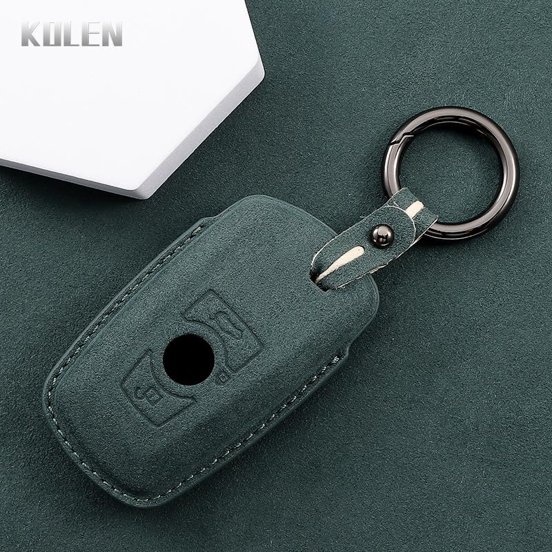 Leather Car Remote Key Case Cover Shell Fob For Bmw F20 F30 G20 F31 F34 F10 G30 F11 X3 F25 X4 I3 M3 M4 1 3 5 Series Accessories