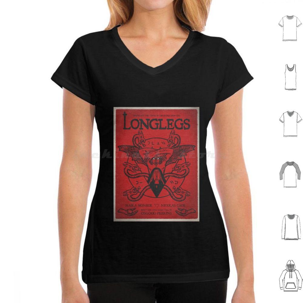 Longlegs Movie T Shirt Big Size 100 Cotton Longlegs Movie 2024 Movies Longlegs Nicolas Cage Saint Muad A24 I Saw The Tv Glow