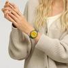 Swatch GOLD IN THE GARDEN Watch SO29G103 Green