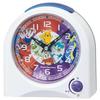 Seiko Clock Alarm Table Character Pocket Monster White CQ425W