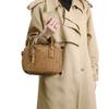 Vintage suede woven bag simple and high-end single shoulder messenger small square bag commuter handbag