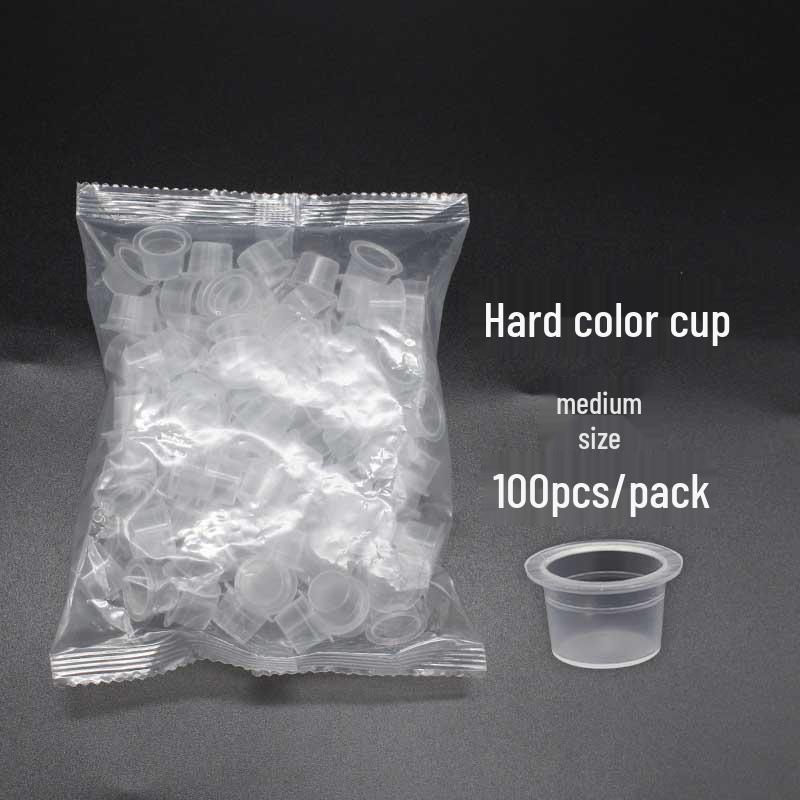 Transparent Silicone Tattoo Ink Cup Holder for Permanent Makeup - Acrylic Ink Rack and Mixing Base