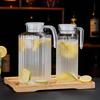 ZhiShi Striped Acrylic PC Cold Water Pitcher Set