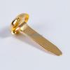 A5YD 100 Pack Round Head Clips Metal Round Head Clips Scrapbooking Brads Pattern Clip