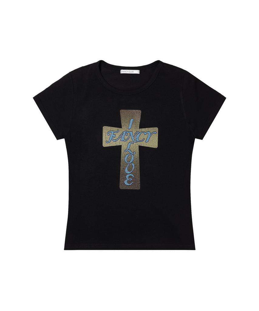 FANCY CLUB Pros Glossy Tee (Black) F26Qb059