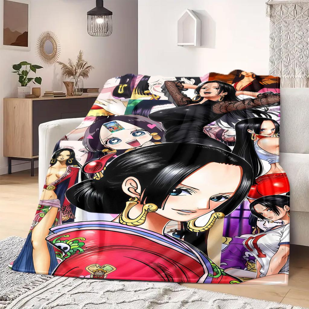Nico Robin Print Blanket Warm Comfortable Flannel Blanket Suitable for Bedrooms,Sofas, Beds,Chairs,Travel -QIAO64