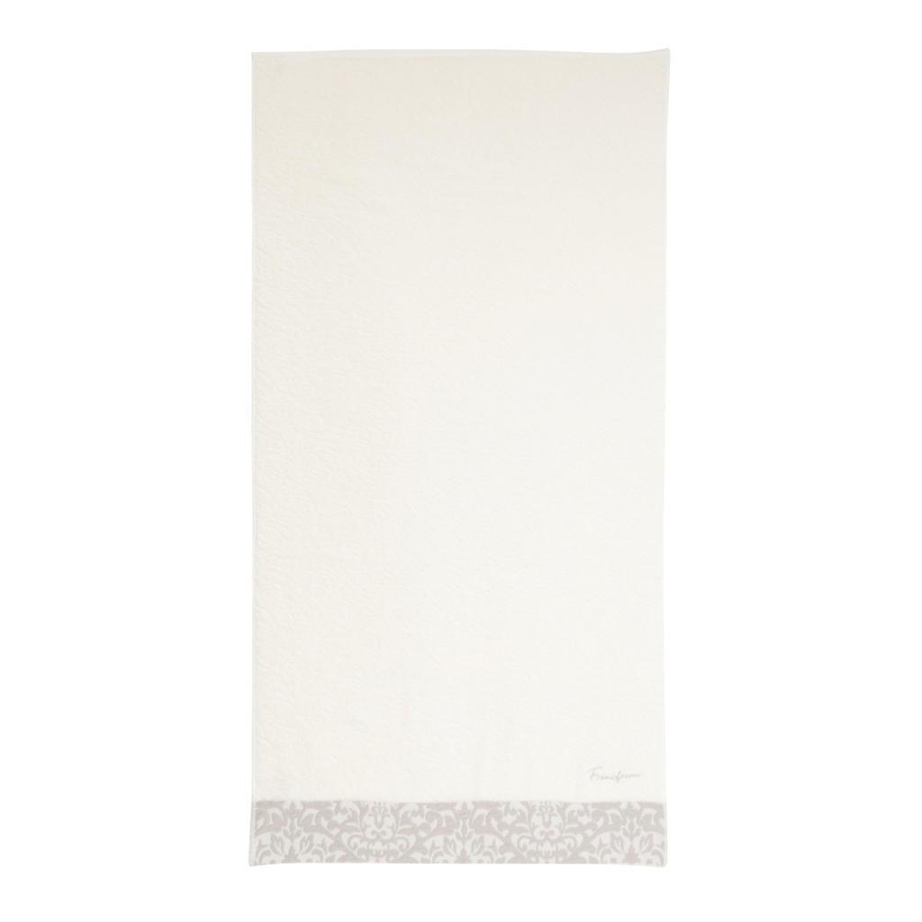Francfranc Acanthus Bath Towel (Ivory) - Odor-Resistant
