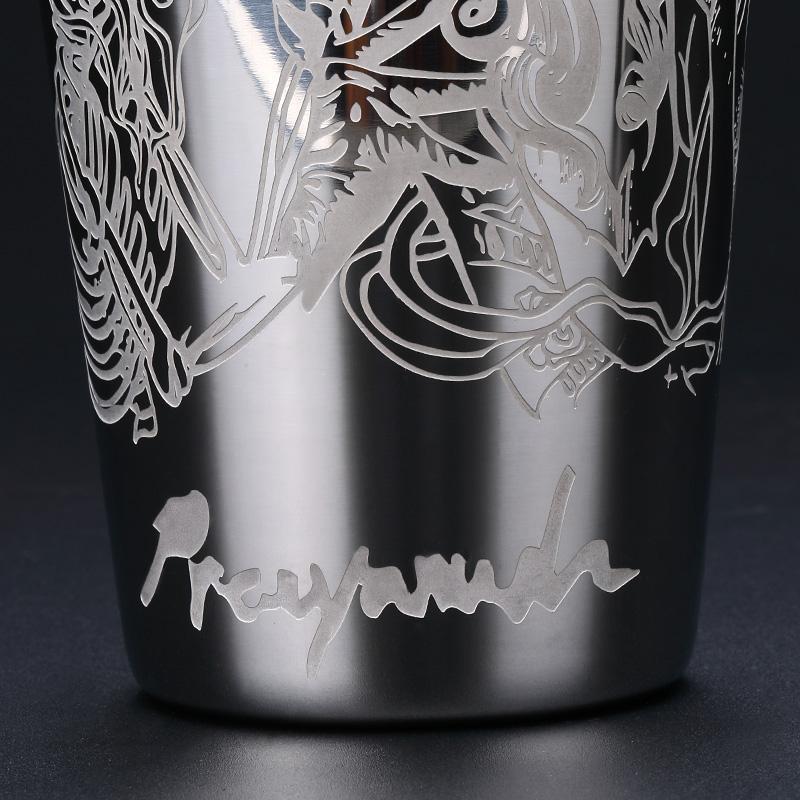 550ml/850ml Gravierter Edelstahl Cocktail Boston Bar Shaker Barwerkzeug Barzubehör