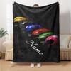 Custom Name Power Rangers Adventure Party Blanket For Couch Bed Plush Cozy Fuzzy Blanket Super Soft Warm Blankets For Fall And Winter 0916263