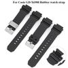 Для Casio GD-X6900 Гумовий ремінець для годинника G-SHOCK Великий Три ока смола силіконовий ремінець для годинника Випуклий чоловічий браслет Наручні аксесуари