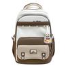 Schoolbag Simple and Cute Style Student Schoolbag Female College Student Large Capacity Backpack Fashionable Casual Sweet Contrasting Color Backpack