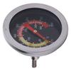52mm Grilltemperaturmätare 50-800 Fahrenheit Mätområde Rostfritt stål BBQ Analog Temperaturmätare