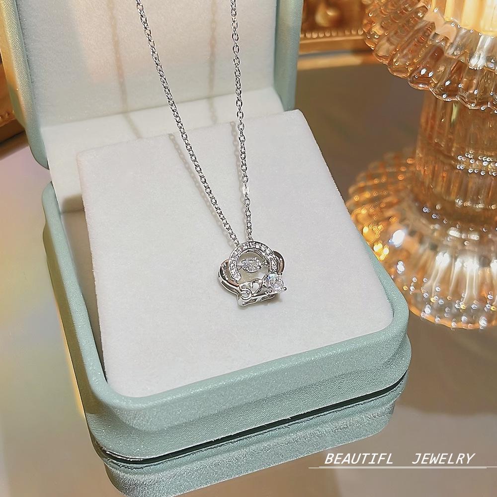 Korea's Best-Selling Clavicle Pendant Necklace - Super Fairy Titanium Steel Jewelry for Women