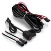 12V 1.6M/2.2M Motorcycle Wiring Relay Harness Switch For LED Spotlight Fog Light With Fuse Electric On Off Switch Cable 2 Wires