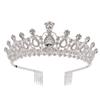 Crystal Diamond Bride's Wedding Updo Headwear Birthday Headband Hair Accessory  Ball Crown  Auto Show Performance Headwear