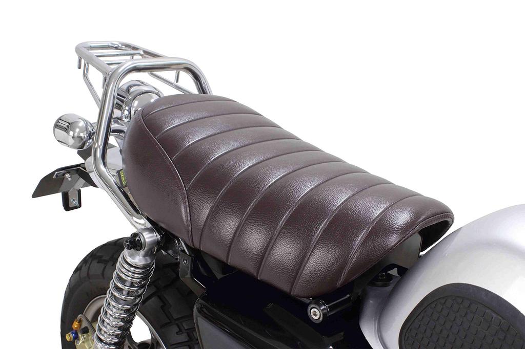 SP TAKEGAWA Seat Tuck Roll Sheet Brown Tuck Roll Sheet Seat Resin Monkey 125 Monkey 125 Thai Model Base (JB02-1000001~), (MLHJB02) 09-11-0250