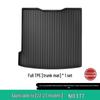 Weilai ET7 Car Mats: TPE Trunk & Interior Mats for 2022-2024 Models - Dirt-Resistant and Custom-Fit