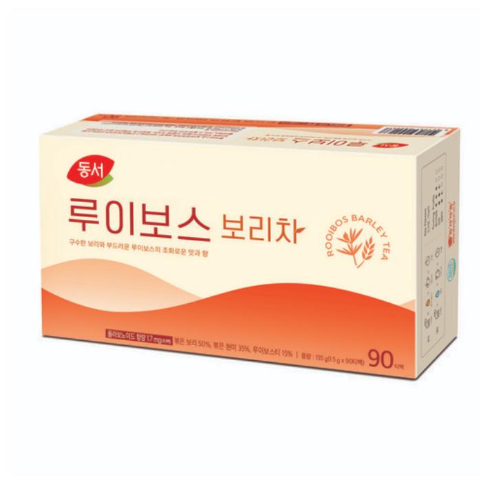 Чайные пакетики Dongsuh Ройбуш Ячменный чай 90 шт. 1 box