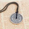 Retro European and American Pendant Medal Coin Necklace for Men