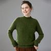 Women's Thickened Cashmere High-Neck Pullover Sweater: Versatile, Warm Long-Sleeve Knitwear