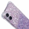 For iPhone 16 Case Reinforced Corner TPU+Acrylic Dual Color Phone Cover with Strap