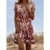 Damenkleid für den Strandurlaub-Stil