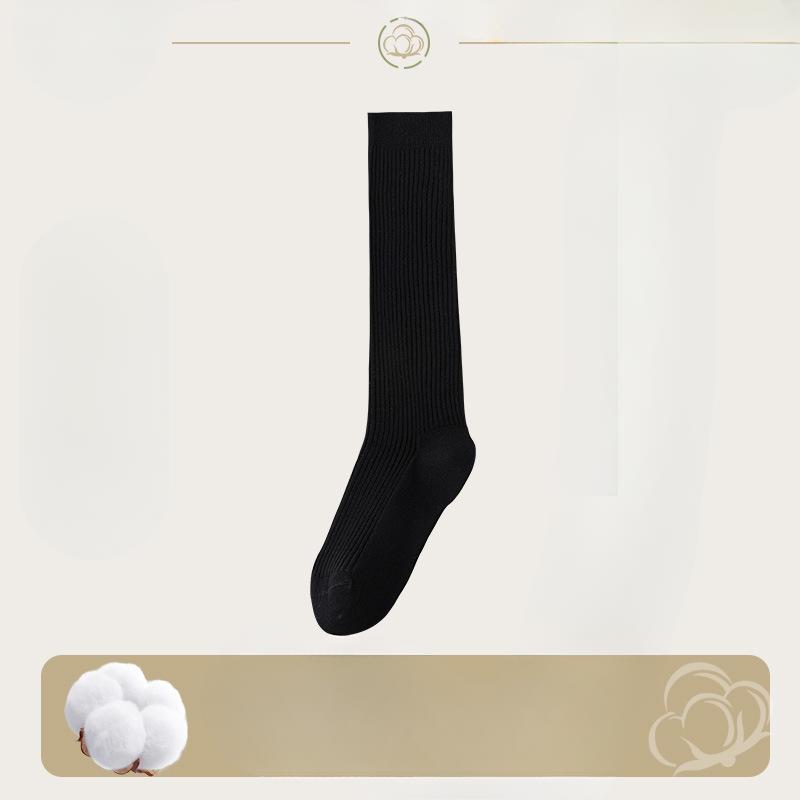 Ladies Spring and Autumn Show Thin Legs Plastic Non Slip High Tube Calf Socks
