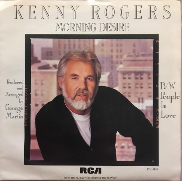 

7inch Record KENNY ROGERS - Morning Desire PB14194 RCA 1985 Canada Folk Used