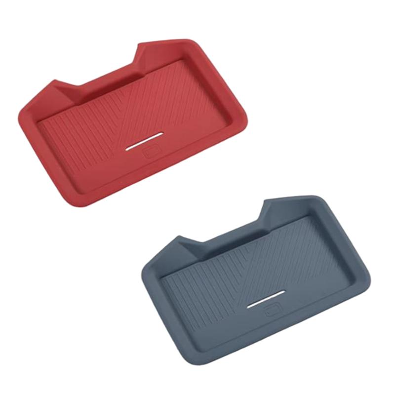 For BMW X3 G45 2025-2026 Rear Seat Wireless Charging Silicone Mat, Anti-slip Dustproof Protective Pad Car Interior Accessories