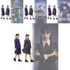 Wednesday Adams Black Dress Cosplay Attire With Comfortable Polyester For Costume Parties
