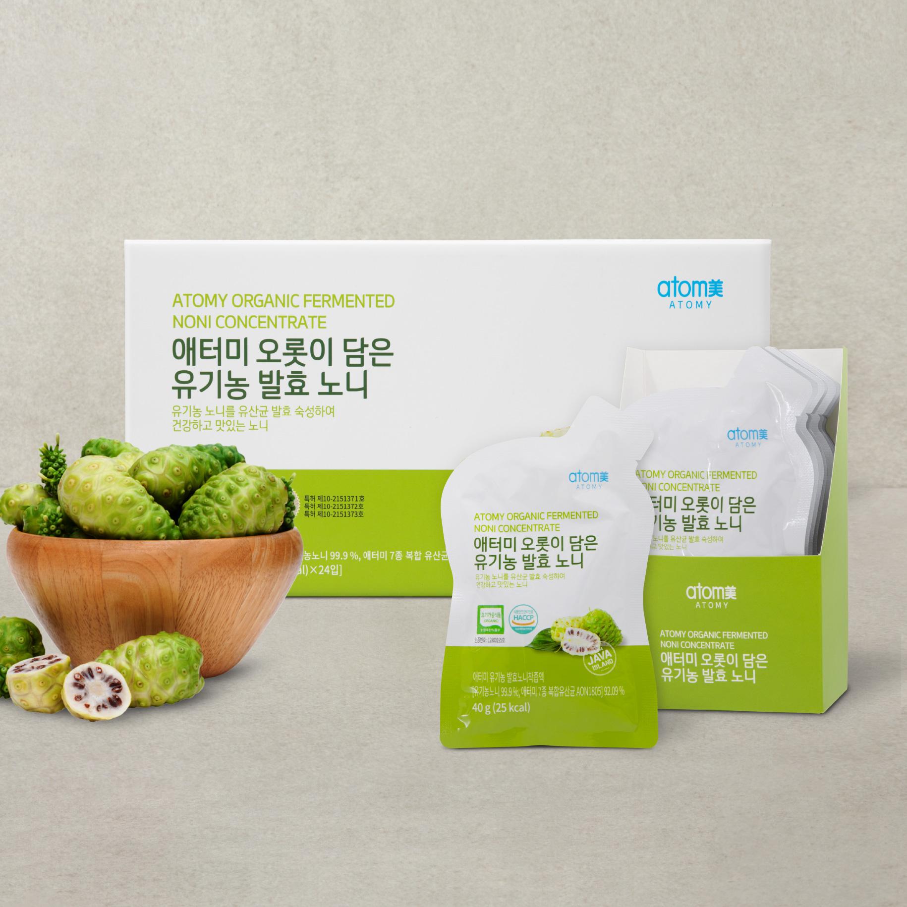

Atomy Organic Fermented Noni (40G, 24 Packets)