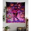 1PC Game Aaphmau Tapestry Art Printing Japanese Wall Tapestry Anime Wall Hanging Home Decor