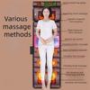 10 Vibration Motors Massage Heating Pad Full Body Massager Cushion Neck Back Waist Legs Compress Kneading Massage Mat