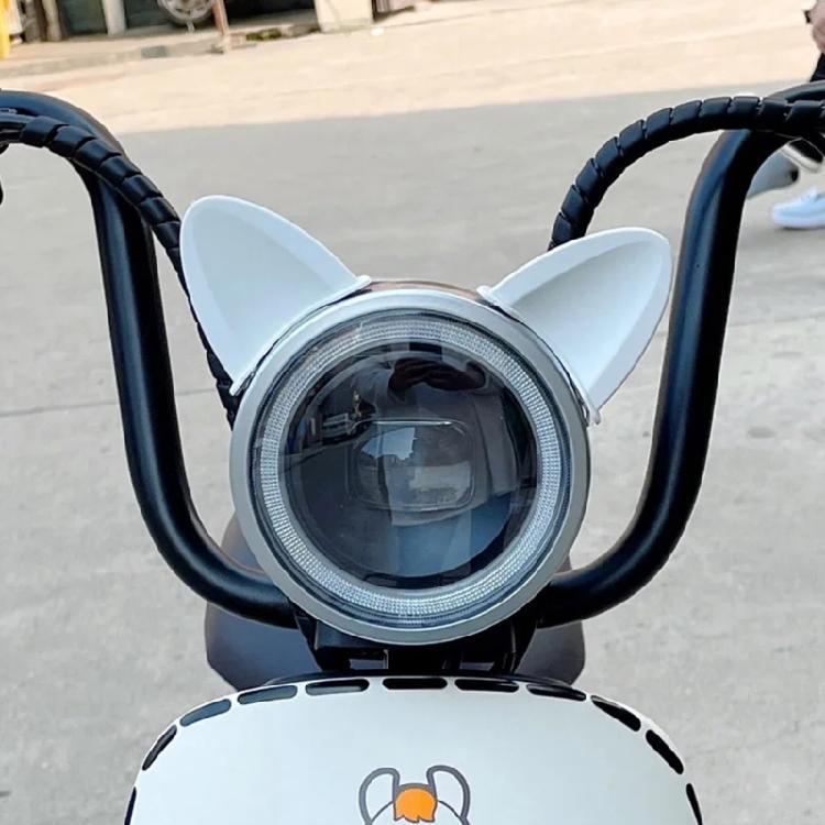 2Pcs Motorbike Helmets Decoration Adhesive Ear Decor Ornament Helmets Accessories Fashion Helmets Stickers