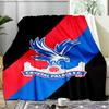 1PC Crystal Fc Crest Printed Soft Flannel Blanket Throw for Adult Bedroom Living Room Sofa Camping Travel Fan gifts Christmas Gifts