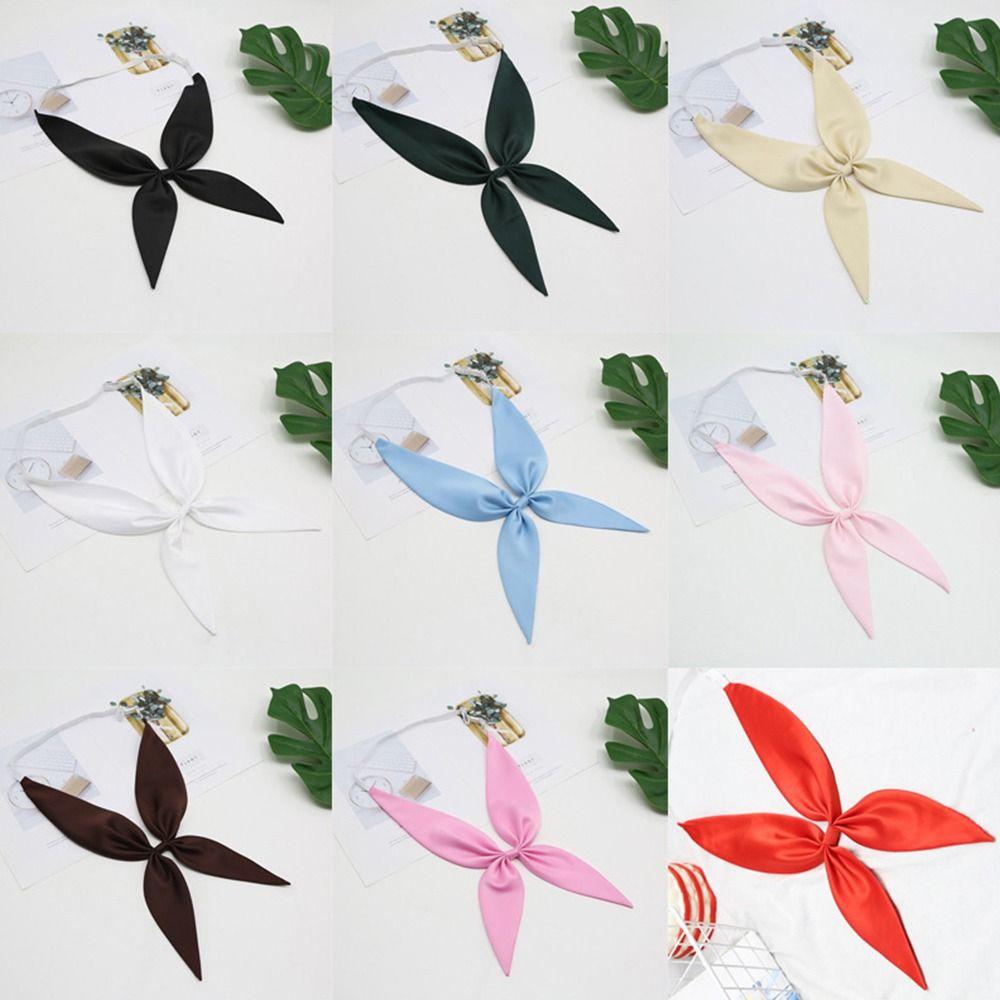 Classic Style Elastic Bow Tie Adjustable JK Bow Ties Creative Bowknot Tie  JK Fashion
