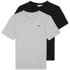 Fila Brod Men's T-Shirts 2-Pack Black/Gray FAM0083 83227, 2XL