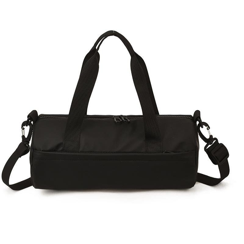 Light Casual Outdoor Messenger Bag Women'S Cycling Sports Portable Shoulder Bag Fitness Cylinder Travel Bag Bucket Bag Men'S Tide
