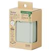 Skater Bento Box Mini Container 1 Tier 320ml Microwave Safe with Lid Lunch Case Lunch Box Sepia Green PL32B