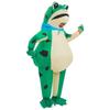 TikTok Style Inflatable Frog Mascot Costume - Adult Toad Doll for Performances & Fun
