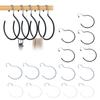 5pcs Hook Multipurpose Spa Beauty Salon Wardrobe Closet Hanging Hook for Bathrobe Scarf Belt