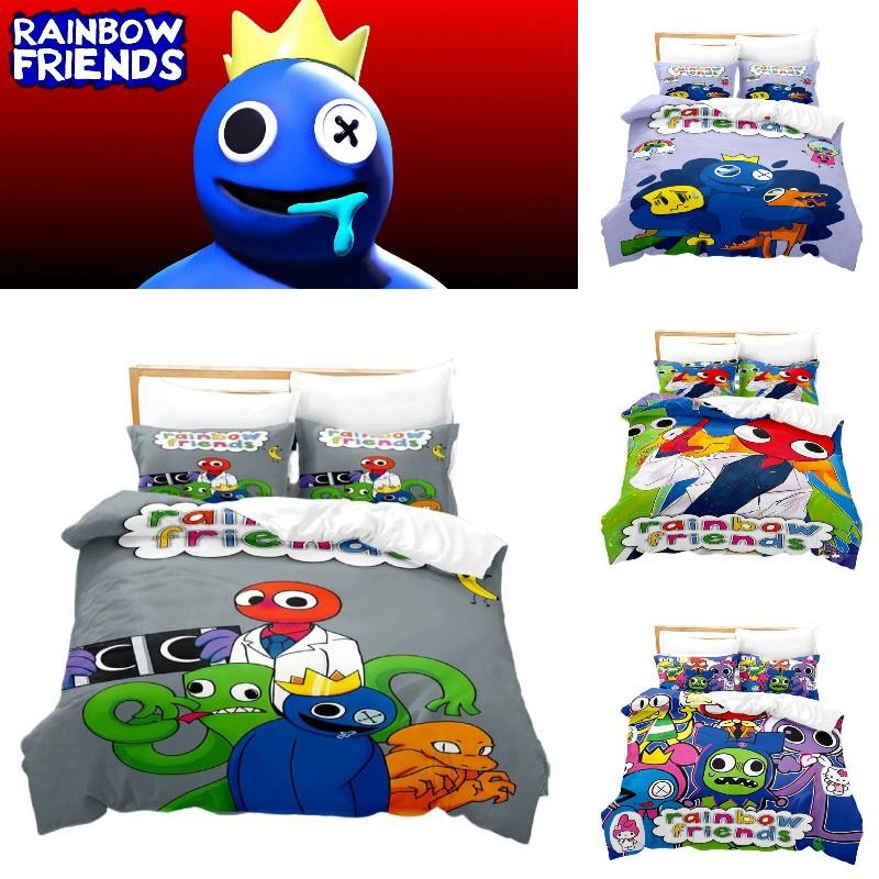 Adorable Rainbow Friends Duvet Cover Set Add Some Charm To Your Room