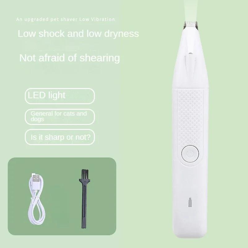 Dog Hair Trimmer Electric Dog Cutter Professional Pet Foot Hair Trimmer Cat Grooming Hairdresser Scissors Butt Ear Pedicator