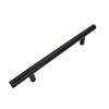 10 X Furniture Handle Railing 128 Mm Black