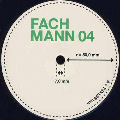12inch Record FACHMANN - Fachmann 04 FACHMANN04 Fachmann Tontr? 2008 Germany Dance & Electronica Used
