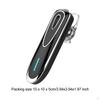 Headphones Ear Hooks Waterproof V5.0 Headsets for Workout Gym Running Travel Black