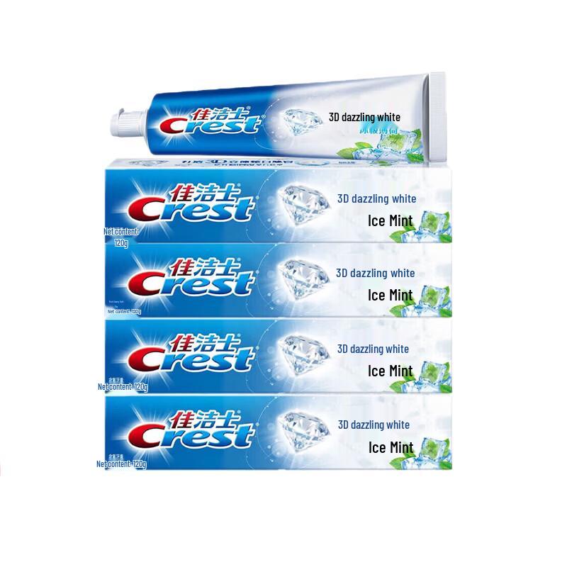

Crest 3D White Arctic Fresh Mint Toothpaste (4-Pack)