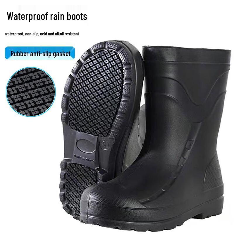 Hanyou Kids Waterproof Anti-Slip Rain Boots